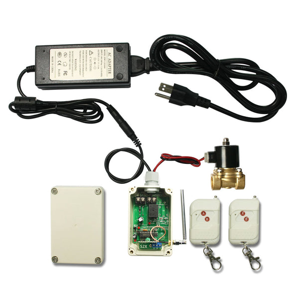 12V 24V DC Electric Solenoid Valve Wireless Remote Control Set (Model 0020568)