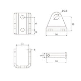 700MM-1000MM Stroke High Torque Linear Actuator with Remote Control