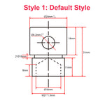 Quiet & Waterproof Linear Actuator IP67 Home and Outdoor Use 10 Inch 250mm (Model 0041937)