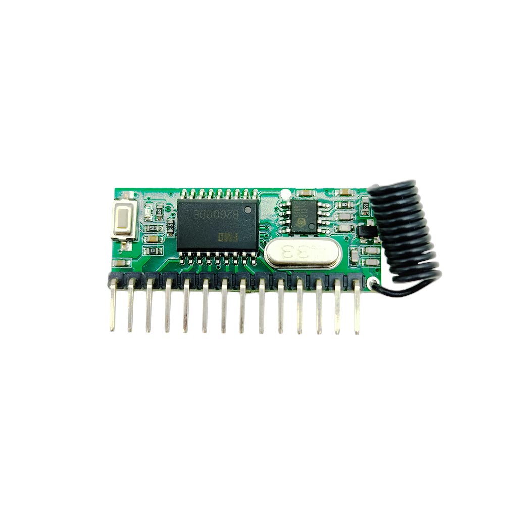 12 Channels 5V Superheterodyne RF Wireless Receiver Decode Module ...