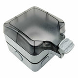 Waterproof Outdoor Power Outlet with Remote Control - UK Standard Plug Socket (Model 0020780)