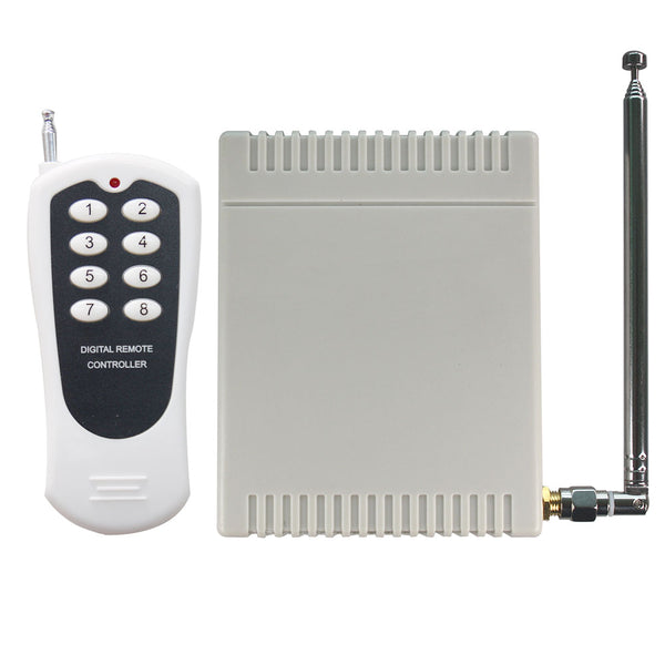 8 Way RF Transmitter and Receiver Form A Remote Control System (Model 0020037)