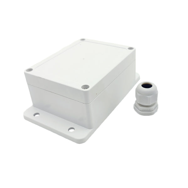 115mm x 90mm x 55mm Weatherproof Box with ear / Waterproof Case With Waterproof Connector (Model 0020942)
