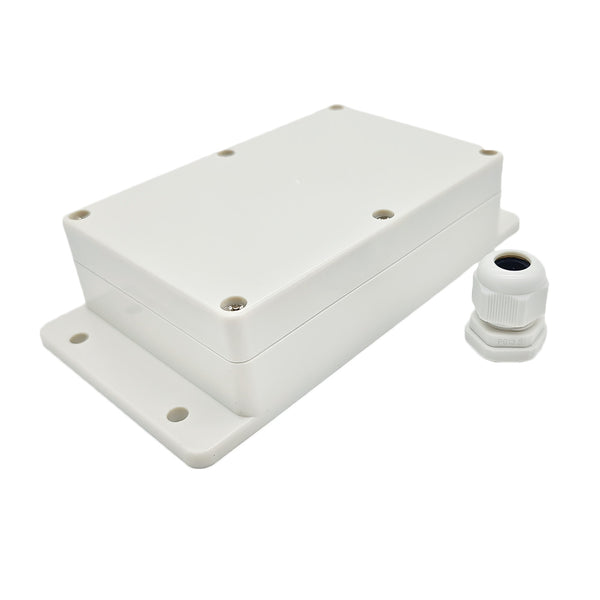 191mm x 100mm x 45mm Weatherproof Box with ear / Waterproof Case With Waterproof Connector (Model 0020941)