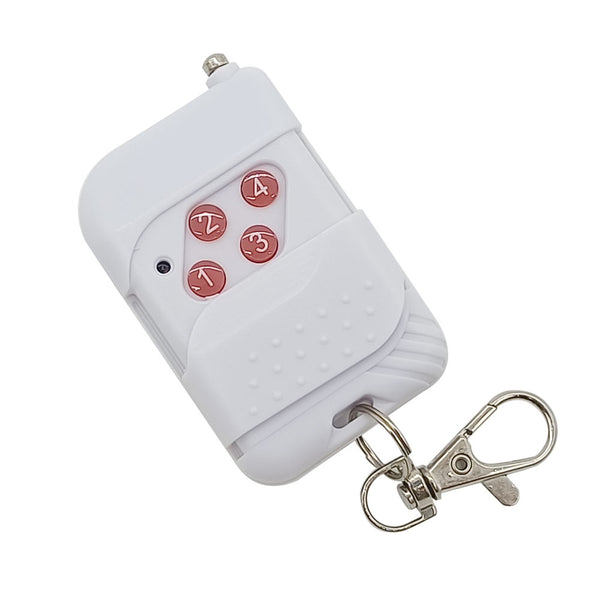 4 Button RF Remote Control / Transmitter Learning Code Type 100M (Model 0021116)