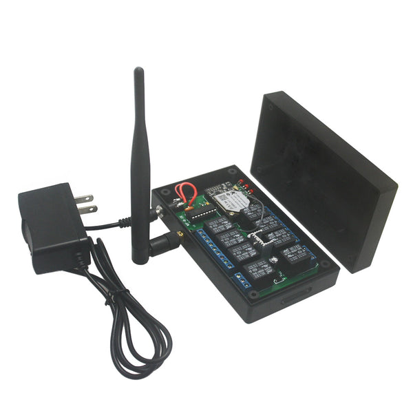8 Channels Relay Output Wireless WIFI Remote Switch For Android or iOS (Model 0022001)