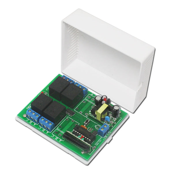 4CH AC Power RF Wireless Remote Control Memory Function (Model 0020280)