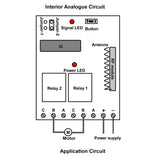 1CH RF DC Electric Motor Controller Momentary Interlocking Mode (Model 0020202)