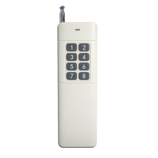8 Button 1000M Wireless Remote Control / Transmitter (Model 0021028)