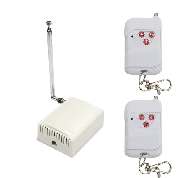 2Way DC Dry Contact Relay Output Wireless Remote Kit Interlocking Mode Control (Model 0020023)