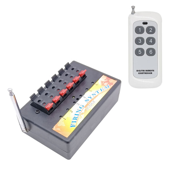 6 CH Wireless Remote Control Firework Ignitor System / Ignition Controller (Model 0020390)