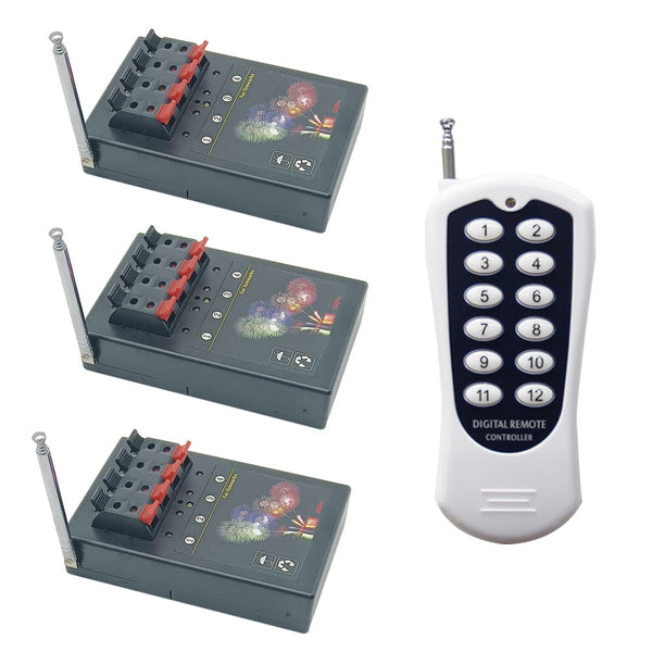 12 CH Wireless Remote Control Firework Ignitor System / Ignition Controller (Model 0020389)