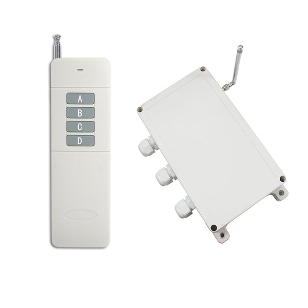 4 Channels Long Distance Heavy Load AC Output Wireless Electrical Switch (Model 0020479)