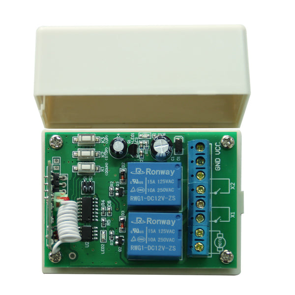 DC 9/12/24V Wireless Motor Remote Controller With Restrictive Function —Two working modes (Model 0020602)