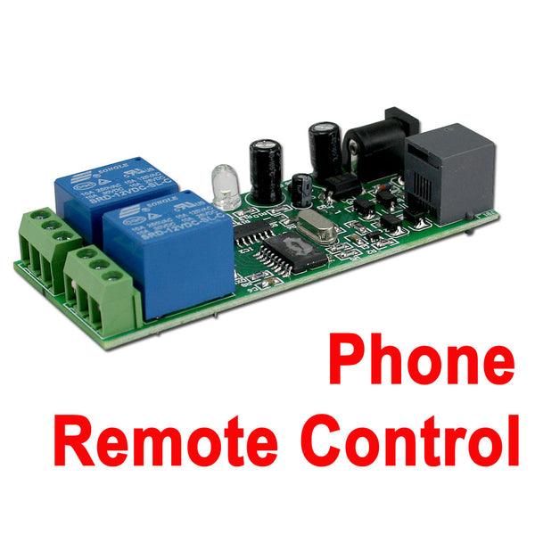 2 Way wireless telephone remote control module (With Password, 6 Ringing) (Model 0040007)