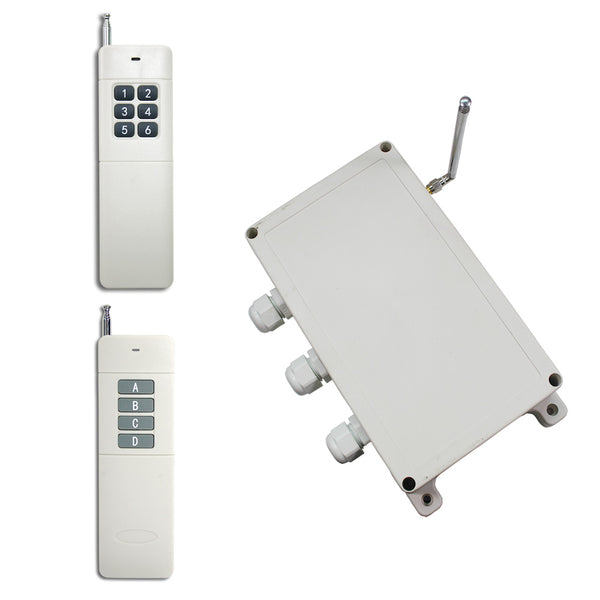 2 AC Motors Wireless Remote Control System in Two Direction Rotation (Model 0020683)