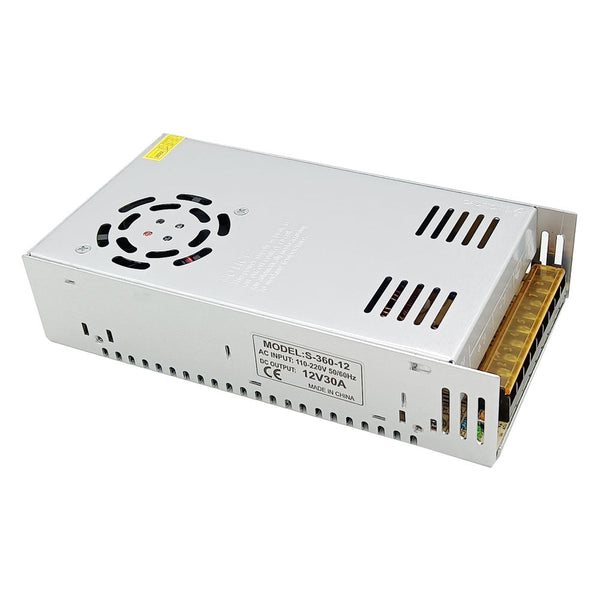 DC 12V 30A 360W Universal Regulated Switching Power Supply For Electric Linear Actuators (Model 0010129)