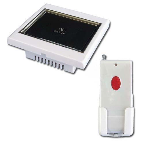 1 Gang LCD Touch Screen Remote Light Switch + Remote Control CP-1 (Model 0030019)