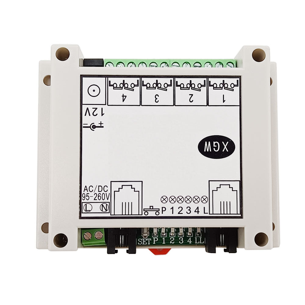 Usage of 4 way telephone wireless remote control module