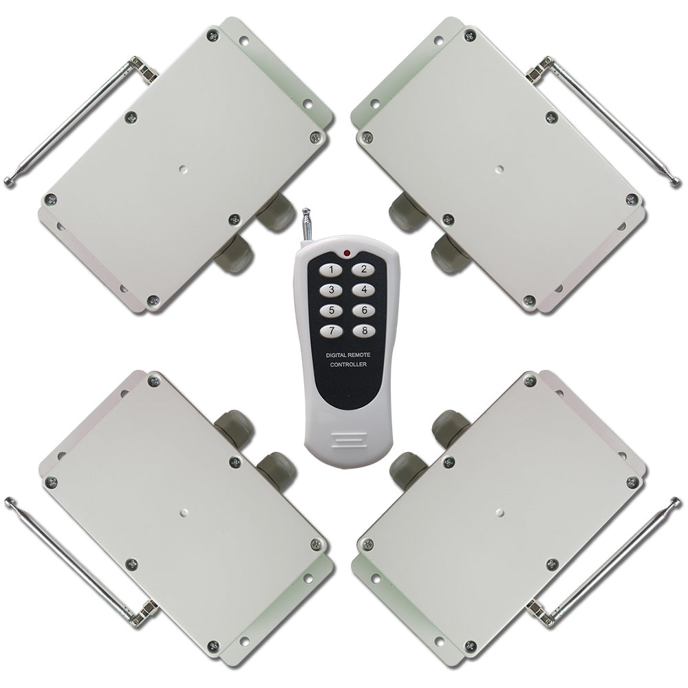 AC Power 8 Relays Outputs – Wireless Remote Switches Online Store