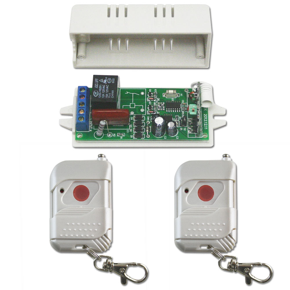 1Channel AC 110V 220V Output Wireless Remote Control Switches ...