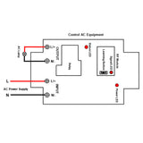 1 Channel AC 110V 220V 30A High Power Wireless Remote Switch For AC Equipments (Model 0020439)