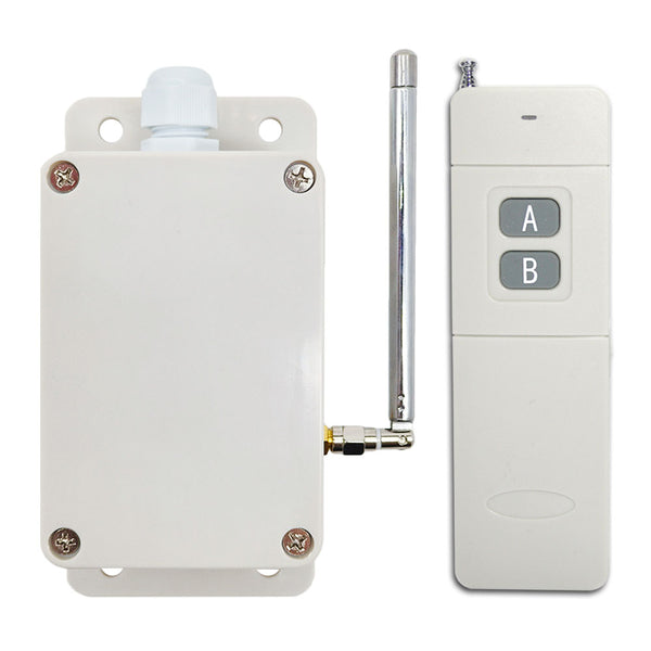 1 Channel Long Range AC Power 30A RF Wireless Remote Switch Dry Contact Output
