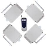 4 CH DC 1 Transmitter Controls 4 Receivers Radio Remote Control System