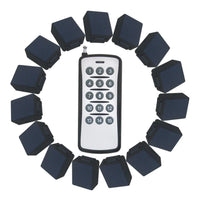 10A DC 6/9/12/24V Wireless RC System-1 Transmitter & 15 Receivers