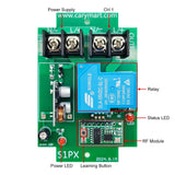 12 Channel Transmitter Control 12 30A DC Output Receivers RF Reomte Control System  (Model 0020735)