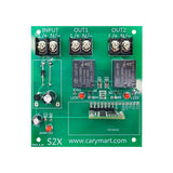 12 Channels Transmitter Control 6 Receivers 433MHz Radio Reomte Control System  (Model 0020724)