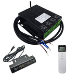 Four DC 12V 24V 2700 lbs 12000N Linear Actuators Heavy Load F Synchronous Control Set (Model 0043056)