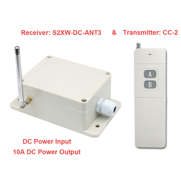 15000 Feet 10A Power Output Long Range Wireless Switch System