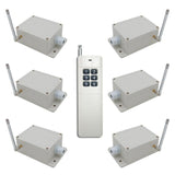 1 Remote Control 6 Receivers Remote System With 110V 220V AC Output (Model 0020458)