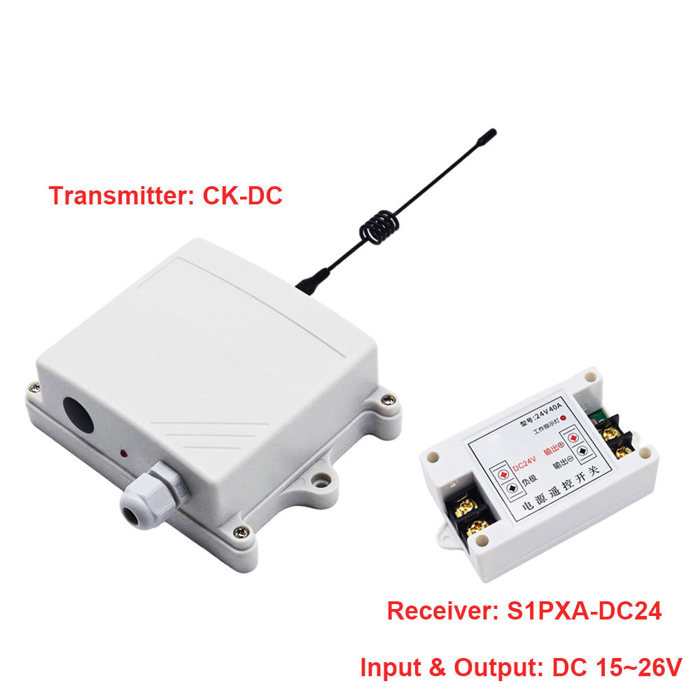 DC 8~15V/15~26V Input & Output Wireless Switch Controlled By DC Power ...