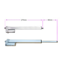 Linear Actuator Fully Retracted Length and Stroke Customization