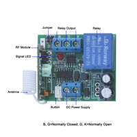 1 Channel 100M Wireless DC Remote Control Kit With Self-locking/Momentary/Interlocking Mode (Model 0020611)