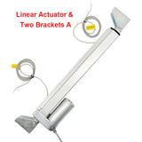 Adjustable Stroke Linear Actuator/Electric Cylinder 2000N Thrust 2 Inches 50MM Stroke DC 12V 24V (Model 0041690)