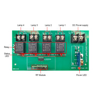 Four Control Modes RF Receiver With 4 Way AC Power Output (Model 0020217)
