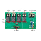 Four Control Modes RF Receiver With 4 Way AC Power Output (Model 0020217)