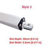 Adjustable Stroke Linear Actuator/Electric Cylinder 2000N Thrust 2 Inches 50MM Stroke DC 12V 24V (Model 0041690)