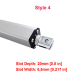 2000N Adjustable Stroke Linear Actuator 8 Inch 200MM With Normally Closed Magnetic Reed Switch (Model 0041724)