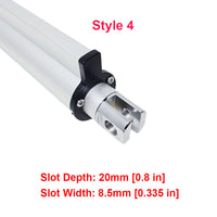 Front Mounting Connector Customization for Linear Actuator B and J (Model 0044106)