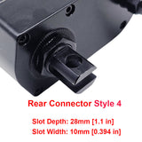 Rear Mounting Connector Customization for Linear Actuator C (Model 0044110)