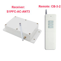 1KM 30A High Power Waterproof Remote Switch for AC 120V Motor