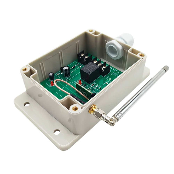 1Way Dry Relay Output RF Waterproof Wireless Remote Control System ...