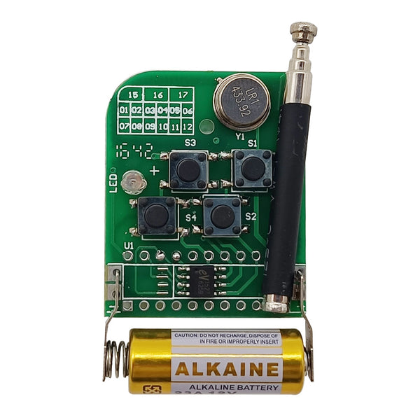 Remote Control Learning Type 2 Channel Learning Code Type Remote Control Range 100M – Wireless ...