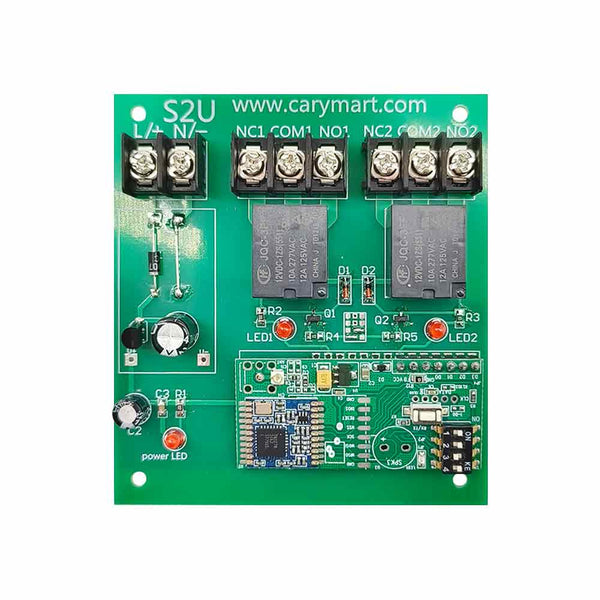 2 Channel Remote Control Receiver 5KM Long Range RF Remote Control ...