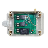 2 Channels AC 110V 220V Power Output AC Light/Lamp Wireless Remote Control Switch (Model 0020396)