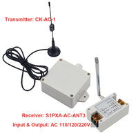 200M AC 110/120/220V Input Output Wiireless Switch Kit Triggered by AC Power (Model 0023002)